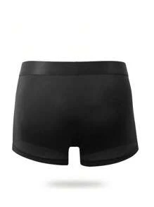 Set de 5 piezas de ropa interior de hombre - calzoncillos tipo bóxer cómodos, suaves, transpirables y de moda, calzoncillos estilo slip de seda helada para hacer deporte