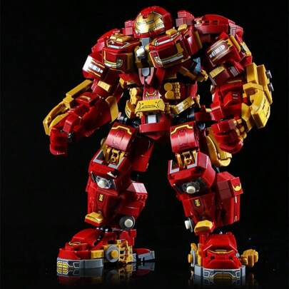 Marvel 1pc1000+Particles, Marvel Building Block Model Gift, Mecha Building Block Assembly, Suitable For Adults To Assemble Building Blocks DIY Toy Gift, Assembling Toy Building Blocks, Suitable As Birthday Gift, Halloween, Christmas, Graduation Season, Holiday Party Gift