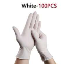 20/50/100pcs White Disposable Nitrile Gloves, Suitable For Painting, Kitchen, Bathroom Cleaning, Dishwashing And Various Other Uses. Also Applicable For Painting, Crafts, Cleaning, Beauty And Nail Care. Essential For Home Cleaning, Food Handling, Kitchen Cleaning, Tattooing, Beauty, Hair Dyeing, Beauty Salon Cleaning Tools. (No Packaging Box) - White - View 10