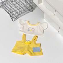 [Clothes Only] Creative New 20cm Celebrity Doll Cute Big Mouth Bib Pants, No Attributes, High-Quality In Stock, Also Suitable For Other 20cm Dolls - Multicolor - View 9