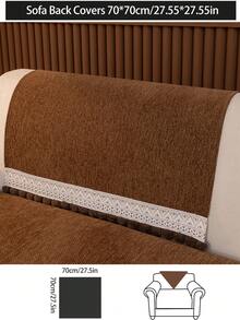 1件装四季通用沙发坐垫套,现代简约防尘防滑雪尼尔沙发垫,可水洗沙发套,保暖防褪色,宠物友好,适用于卧室、办公室、客厅、L型沙发(1/2/3/4座) - 駝色 - 查看 18