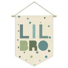 1 Stück Hängende Wandleinwand Banner Kinderzimmer Dekoration Baby Kinder Wandkunst Leinwand Banner Wandbehang Wimpel Leinwand Banner für Spielzimmer Baby Kinderzimmer Dekoration 15 x 11 Zoll