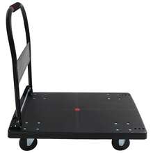 YUNRUX Food Service Carts & Trolleys - Black - View 3