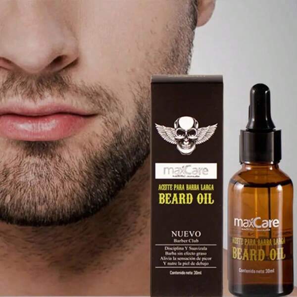 Aceite Para Barba Larga 30ml Maxcare