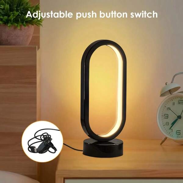 3 Color Changing Desk Lamp, USB Powered Table Lamp, Portable Night Light Suitable For Office, Bedroom, Study, Reading Room, Bedside Lamp