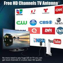 New Outdoor Waterproof Digital TV Antenna IPX5, With 360 Degree Signal Enhancement Function, Capable Of Achieving 6000 Miles Of High-Definition 1080P Outdoor High-Definition 4Kvv - White - View 8
