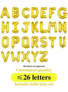 Sanrio Custom Sanrio Pudding Dog Birthday Party Balloon Set, Happy Birthday Background For Kawaii Theme Party, Including Banner, Balloons, Ribbon, Cute Pudding Dog Image Photography Background Banner, Suitable For Birthday Party Decoration