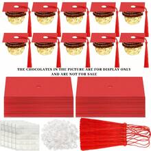 10 Pcs Graduation Graduation Party Pastry Decoration Doctoral Hat: Perfect For Graduation Parties - 2025 Decorative Graduation Gifts - Suitable For Wedding, Birthday, Graduation, First , General Occasions