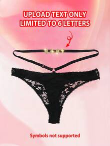 Quần lót ren khoét lỗ gợi cảm đính đá Rhinestone tùy chỉnh cho nữ, Quà tặng đồ lót ren cá nhân hóa cho người yêu hoặc vợ, Chó, Đầy màu sắc, Dễ thương, Đáng yêu, Hợp đồng, Hài hước, Tùy chỉnh, Độc đáo, Tùy chỉnh, Cá nhân hóa, Quà tặng lý tưởng cho anh ấy, Quà tặng lý tưởng cho cô ấy, Bạn trai, Bạn gái, Gia đình, Bạn bè, Cô ấy, Quần lót nữ tùy chỉnh, Lãng mạn tinh tế - Vàng - Xem 4