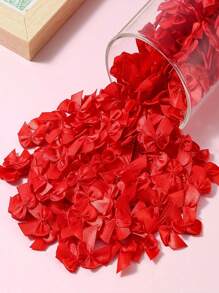 50/100pcs Mini Satin Bow, Assorted Colors - Polyester Handmade No Feather Bows, DIY Crafts, Garment Accessories, And Elegant Gift Wrapping Decorations