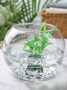 10/20/50/100 piezas Piedras de vidrio transparente, bolas de vidrio planas, piedras decorativas de vidrio transparente para manualidades DIY, decoración de mesa, acuarios, decoración floral, mosaicos, portavelas, decoración de chimeneas y hogar, decoración de jarrones y floreros