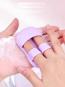 1 peça/2 peças/4 peças Mini Escova de Limpeza Facial para os Dedos, Massageador de Silicone Macio para Remoção de Maquiagem e Lavagem do Rosto, Limpeza de Poros do Nariz e Remoção de Cravos, Escova de Limpeza Profunda Manual para Homens e Mulheres