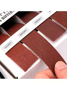 Aluminum Oxide Abrasive Sandpaper Rolls, Durable Aluminum Oxide For Wood And Metal Sanding And Polishing, Sand Paper For Woodworking, For Wood, Automotive And Small Projects - Multicolor - View 4