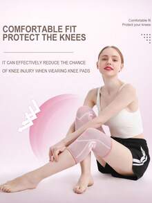 AOLIKES 1 件装护膝膝盖支撑套压缩护膝适用于跑步、篮球、举重、健身房、锻炼、运动男女健身配件膝盖支撑运动护膝健身房护膝 - 彩色 - 查看 7