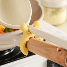1 Peça Suporte de Espátula em Forma de Galhada de Cervo em Silicone, Suporte de Utensílios de Cozinha Doméstica Anti-Transbordamento de Colher de Sopa no Fogão, Suporte Móvel para Armazenamento de Espátulas
