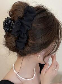1 Mesh Hair Clip, Women's Back Of The Head Hair Clip, Large Hair Claw Hair Clips Hair Jaw Clip Hair Clamps Hair Clutch Hair Catcher Clip