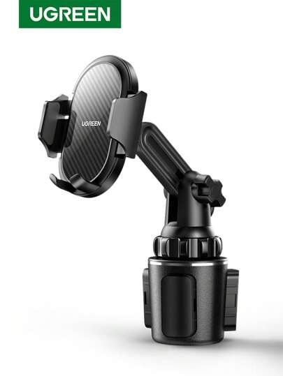 UGREEN Soporte para teléfono móvil UGREEN para coche, soporte universal ajustable para portavasos de 4,7 a 7,2 pulgadas