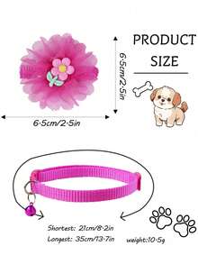 4pcs Adorable Decoration Pet Cat Dog Collar Bell, Help Pet Owners Dress Up Pets, An Ideal Gift For Pets - Multicolor - View 6