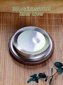 1 pieza Tetera de vidrio de 13.5 Oz/400 Ml con infusor, tetera de vidrio, infusor de té para hojas sueltas, hervidor de té con infusor, taza con tapa para infusión con mango de madera sólida, apta para microondas, adecuada para té, café, leche, sala de estar, cocina, oficina, fiesta de té, regalo ideal