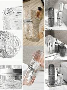 1/4 Pcs Travel Toothbrush Case, Portable Toothbrush Cup Box, Plastic Toothbrush Holder Container, Suitable For Travel, Convenient To Carry, Multi-Purpose, Can Hold Toothbrush & Toothpaste, Can Also Be Used As Toothbrush Cup Bathroom Decor Fall Decor Back To School - Multicolor - View 5