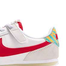 Zapatillas casuales NIKE CORTEZ EASYON (PSV), zapatillas diarias para adolescentes - Blanco Rojo - Ver 2