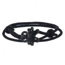 1 pieza Pulsera minimalista de cuerda de nailon con temática oceánica y elemento de pulpo, apilable, adecuada para bodas, surf en verano