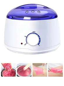 Hair Removal Machine Wax Heater Depilatory Epilator Wax-Melt Waxing Paraffin Heater Wax Beans Heating Machine (Wax Bean Color Random)