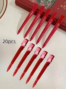 20/10 szt. spinek do włosów na klipsy, do stylizacji niewidocznych grzywek i koron dla kobiet (nadaje się do makijażu osobistego, salonów fryzjerskich, studiów fotograficznych) Spinki do włosów, klamry do włosów, artykuły szkolne