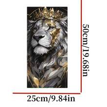 2 piezas Calcomanías de coche con diseño de león majestuoso - PVC, adhesivos duraderos para pilar de puerta y ventana trasera con diseño de animal noble, ideal para decoración y protección de vehículos, adhesivo para ventana de coche | Sofisticado adhesivo | Acabado brillante, calcomanías para coche - Multicolor - Ver 6