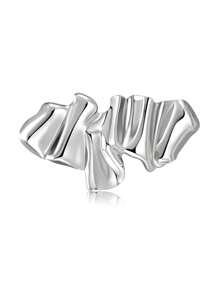 Broche géométrique en acier inoxydable pour femmes, accessoire mode, cadeau de mode