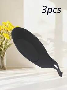 Silicone Spoon Rest Pad, Easy To Clean Kitchen Tool Mat, Heat Resistant Spoon Holder Dish