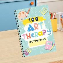 100 Creative Art Therapy Activity Workbook - Support Group Record Pages And CBT (Cognitive Behavioral Therapy) Exercise Templates - 100 Creative Art Therapy Activities Booklet - View 5