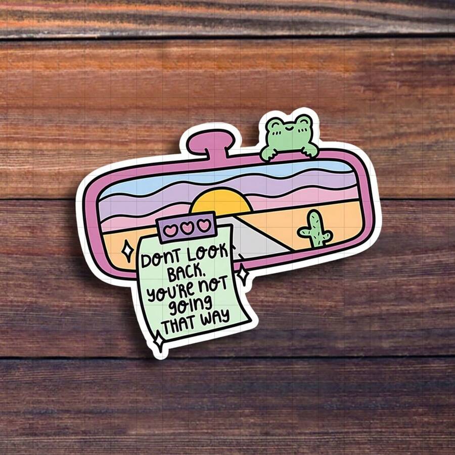 3-Inch "Don't Look At Me Like You Know Me, You're Not That Way Sticker - Sassy And Bold Vinyl Sticker For Laptops, Notebooks, Water Bottles, Study Desks, Personal Corners, And Office Spaces | Great For Humor Lovers, Sarcasm Enthusiasts, Students, And Professionals | Perfect Gag Gift For Friends, Family, And Colleagues | Bold Sticker For Sarcasm, Humor, And Fun Expression"