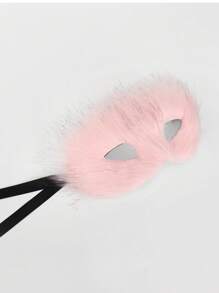 Plush Semi-Cover Seductive Fox Masquerade Mask