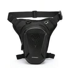 1 pièce Sac de taille pour la moto et la randonnée, sac de cuisse , sac banane pour le sport et les voyages en extérieur, sac à bandoulière tactique, sac de taille