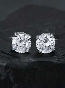1 paire de boucles d'oreilles clip magnétiques hypoallergéniques de 6 mm sans perçage, convenant pour le port quotidien des hommes, les cadeaux de Noël, du Nouvel An, de la Saint-Valentin et de Pâques