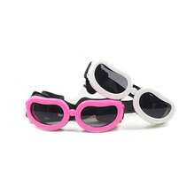 1PC Fashion Small Dog Sunglasses UV Protection Goggles Eye Wear Protection Pet Accessories For Dogs Adjustable Waterproof Glasses - Multicolor - View 4
