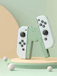 1pc Switch Game Controller Grip Handle, Compatible With Switch OLED Universal Controller Charging Grip, NS Joycon Charging Dock OLED Stand Controller Holder, Gaming Accessories, Control Grip