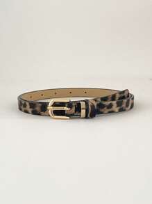 1 Stück goldener Folien PU (Polyurethan) einfacher, eleganter und hübscher Schmalgürtel für Frauen, geeignet für Party, Büro, Alltagstragen, zum Kombinieren mit Anzügen, Mänteln, Kleidern, Pullovern im Herbst/Winter, Sommer, Schule, Herbst, Halloween