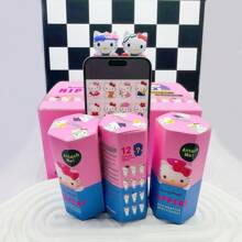 Sanrio Sanrio [Buyers' Favorite]1 Pc Hello Kitty Blind Box Figurine, Sleeping Angel Princess Decor, Desk Ornament, Assorted 12 Styles, Random Style Sent, Gift, Birthday Present, Home Decor Christmas Decoration 1pc Random Cut1e Zoon Doll , Phone Case Sticker Doll, Car Interior Decor, Desktop Decor, Model, Action Collector Doll, Collectible, Backpack Decor, Christmas/Birthday Party Gift (Random Style)