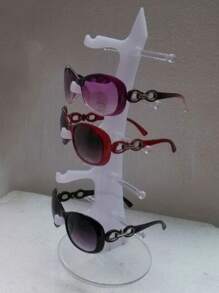 3/4/5 Pairs Of Glasses Sunglasses Storage Display Stand Storage Box Display Stand, Storage 5 Pairs Of Glasses, Men's Sunglasses, Women's Sunglasses, Sailing Glasses Storage Stand, Glasses Rack Lifter Display Stand, Glasses Display Stand, Sunglasses Frame, Suitable For Home Use, Shop Counters, Glasses Props, Glasses Supplies, Glasses Storage.