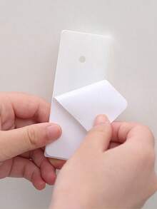 Detachable, No Drilling, Fixed Power Strip, Plug-In Fan, Adhesive Style Buckle