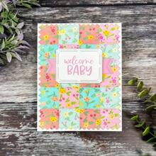 Stamp Puzzle Background Frame Metal Cutting Dies For DIY Scrapbooking Card Making Stencils Photo Albums 1PC