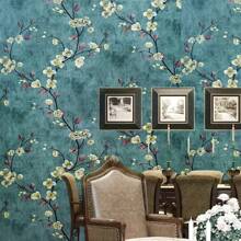 3D Printed Emerald Flower Wallpaper PVC Moisture-Proof Self-Adhesive Paper Bedroom Living Room TV Background Wall Decoration Wall Sticker Room Decor Home Decor Bathroom Decor Bedroom Decor Room Decoration Stuff Living Room Decor House Decor Home Decor Living Room Wall Paper Wall Art Wallpapers Stickers Wall Stickers