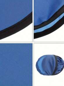 Faltbarer Handventilator, nicht-elektrisch, hergestellt aus robustem PA (Nylon) Material, Mehrfarben-Set, geeignet für Outdoor-Aktivitäten, Partys und Hochzeiten, inklusive Tragetasche