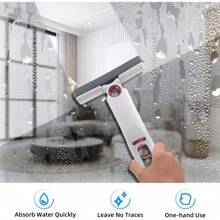 1pc Mini Retractable Dual-Use 360° Rotating Mop, For Household Cleaning Of Home, Living Room, Bedroom, Furniture And Windows, Glass Cleaning, Super Absorbent, Cleaning Supplies, Cleaning Tool, Window Cleaning Tool | Modern Mini Mop | Compact Design, Home Mop (Random Color)