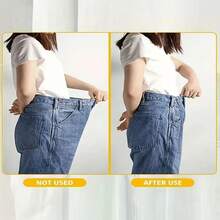 1pc Women's Metallic Fashion Chain Decor Adjustable Buckle Belt, Suitable For Pants/Skirts, Casual Daily Use, Summer Gift For Friends - Black - View 5