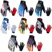 106% 1 Pair Black & Red Nylon Material Wear-Resistant Breathable Non-Sweating Cycling Gloves, Suitable For Motorcycle, Racing, Mountain Biking, Gym Fitness, Black Gloves - Black and White - View 3