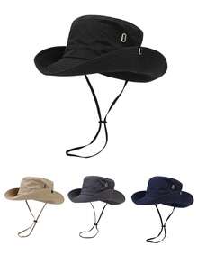 1 Outdoor Waterproof Bucket Hat Women's Foldable Sun Hat Summer Vacation Sun Protection Fishing Hat Men's Hat