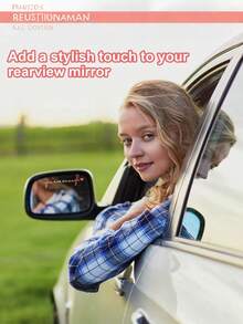 1 件“你足够好”鼓舞人心的贴花贴纸，女性司机必备，个性化汽车后视镜装饰 - 彩色 - 查看 6